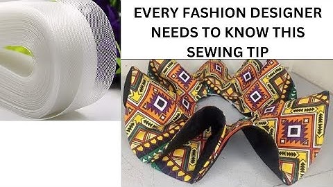 How to Sew Crinoline with lining properly | Structured Flounce