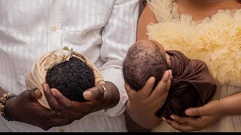 Femi Adebayo, AFRIMEK members had naira rain on Baba Ibeji as Niyi Johnson hosts naming ceremony