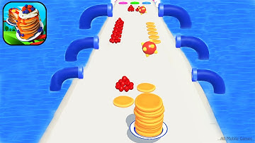 Pancake Run - All Levels Gameplay Walkthrough - Part 6 (IOS,Android)