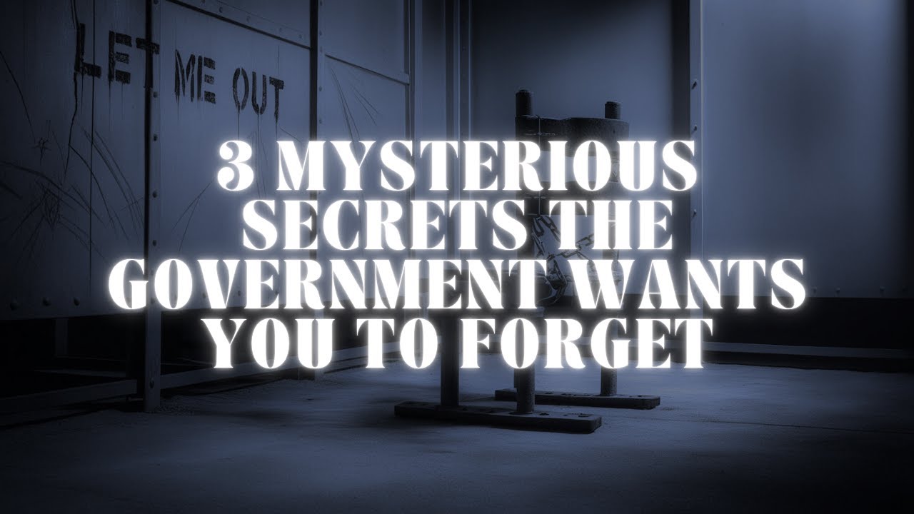 3 Mysterious Secrets the Government Wants You to Forget | 