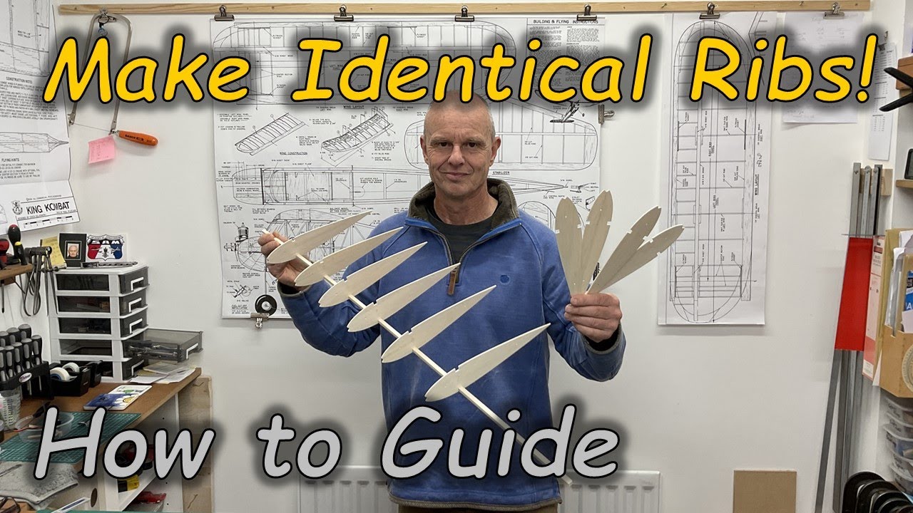 How to: Making Identical Ribs - Balsa Plane Building - YouTube