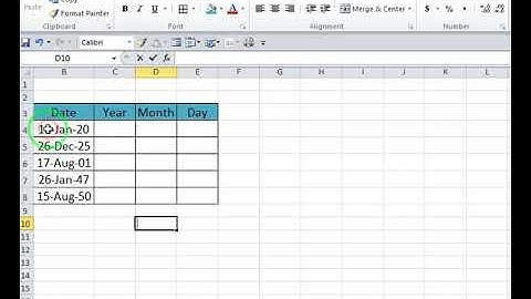 Quickly Split date into year ,month and days in Excel | split date in Excel tips & trick #shorts