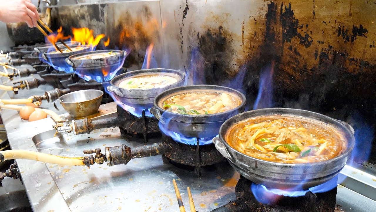 １００年続く名古屋メシ。味噌煮込みうどんだけで世界に羽ばたく山本屋大久手に密着