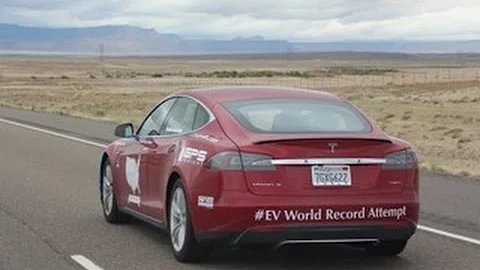 Tesla Coast to Coast Guinness Record Carl Reese, D...