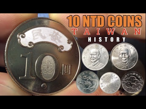 10 NTD New Taiwan Dollar - Value and History