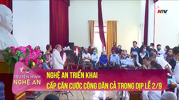 Nghệ An triển khai cấp căn cước công dân cả trong dịp lễ 2/9