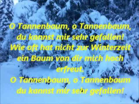 Weihnachtslieder O Tannenbaum Mit Text