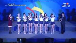 Live Hd 141006 Aoa - Elvis & Talk Kbs W 2014 Gyeonggi The 49Th National Skills Compeion