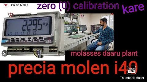 precia molen i40 0 calibration
