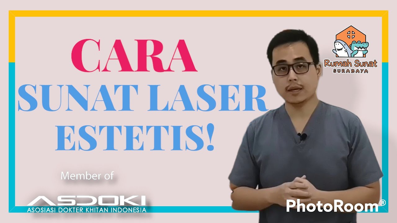 Teknik Jahitan Estetis Khitan Laser #Doktergo #rumahsunatsurabaya