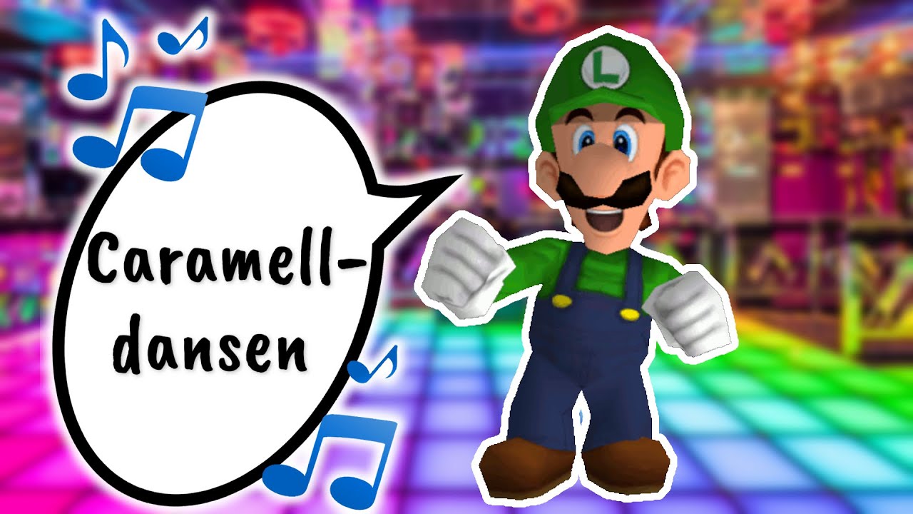 Luigi sings Caramelldansen (AI cover)🍤 (reupload)