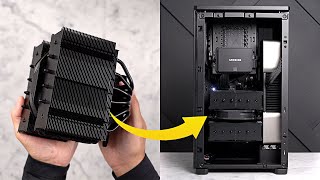 An ITX case that can fit MASSIVE coolers