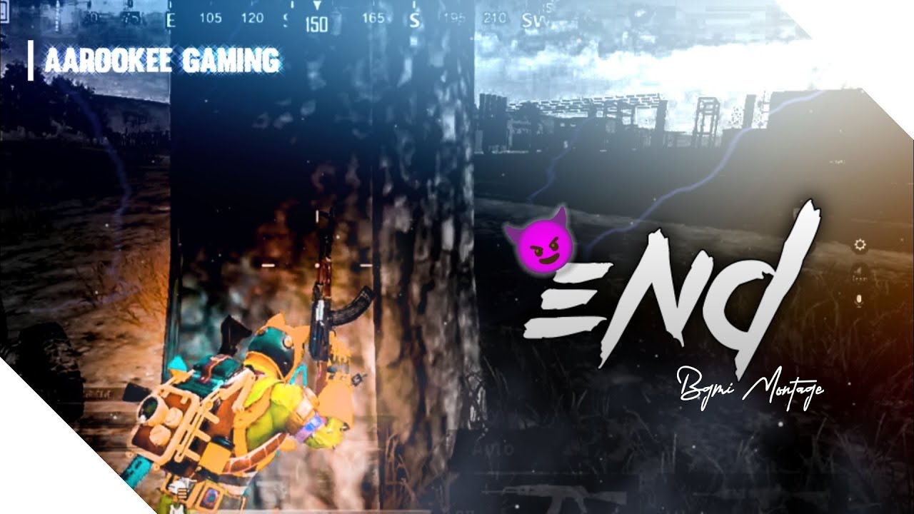 In the END | 4 finger+Gyro | Poco X3 Pro | BGMI Montage | AAROOKEE GAMING