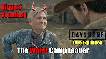 Why Ada Tucker Is The Worst Camp Leader In Days Gone-  Days Gone Lore Explained