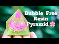 DIY Resin Pyramid with Daisy- So Easy Tutorial #33