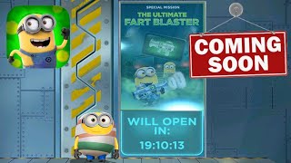 Minion rush The Ultimate Fart Blaster special mission SOON Easter Egg bob minion gameplay android