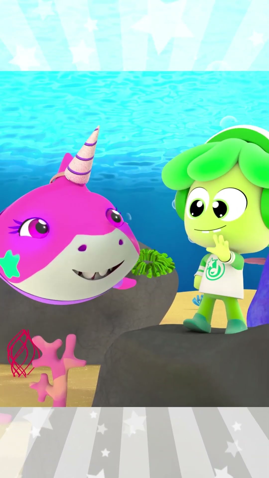 Babyshark Unicornios ? Parte 1 #short #babyshark