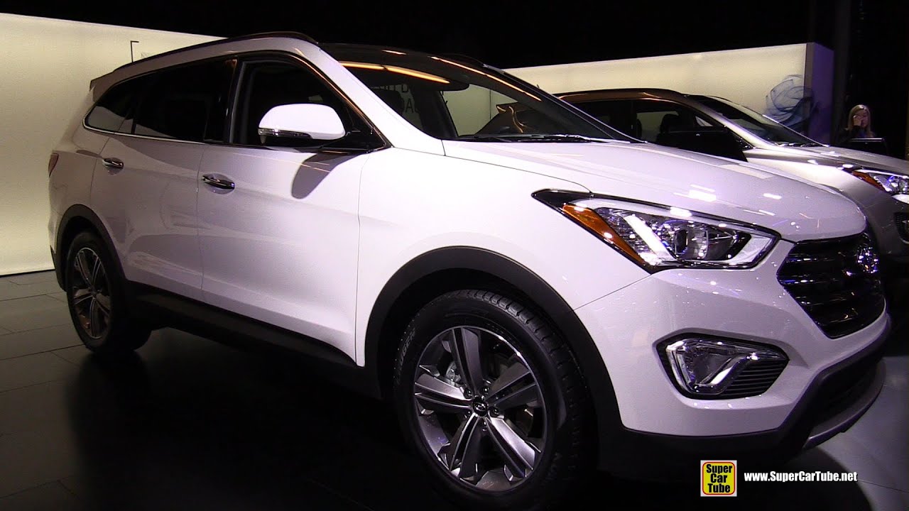 2015 Hyundai Santa Fe Xl Limited Exterior And Interior Walkaround 2015 Montreal Auto Show