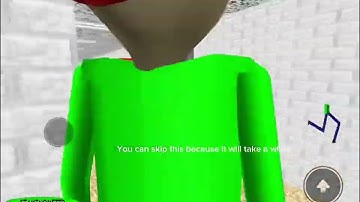 How to get “destroy the game” badge in Baldi’s Super RP
