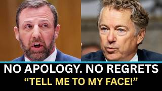 RAND PAUL ERUPTS AFTER SHOCKING VIDEO PLAYS IN HEARING