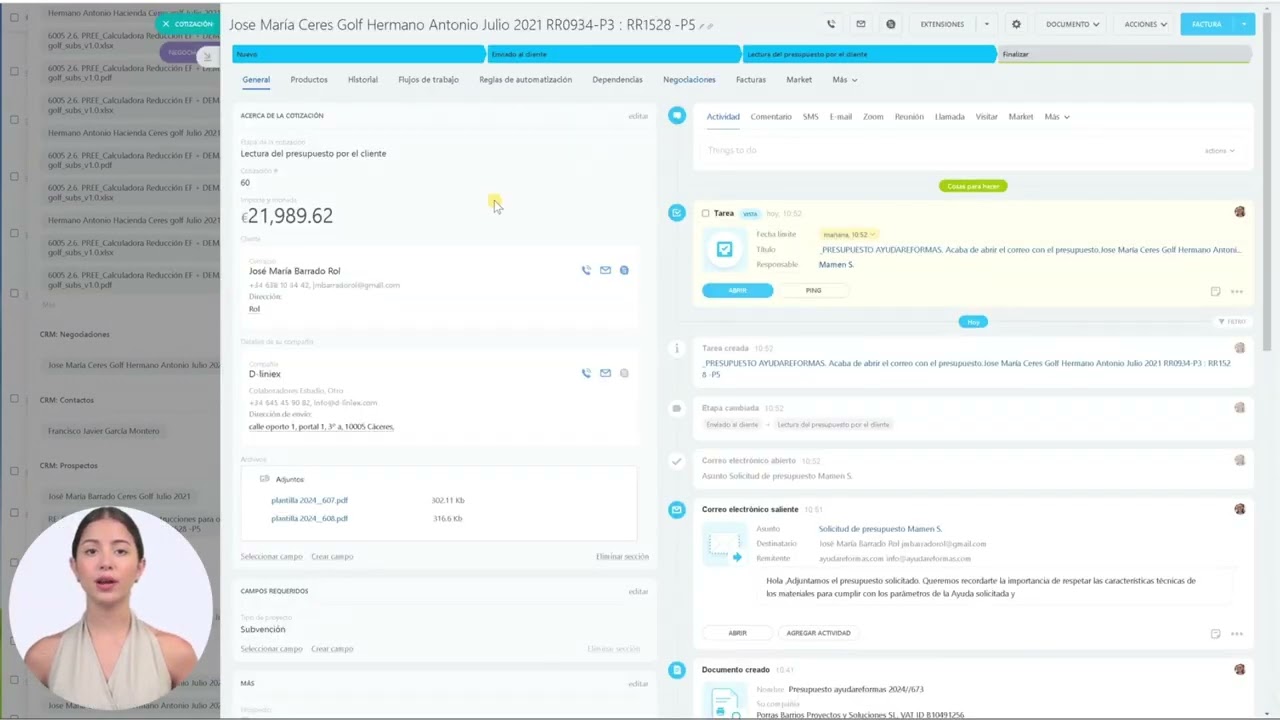 Paso 02 · Gestión del presupuesto
