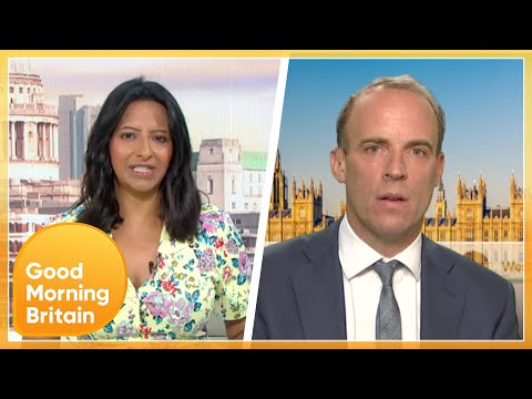 Dominic Raab on Afghan Crisis: 'In Hindsight I Wouldn't Have Gone On Holiday' | GMB