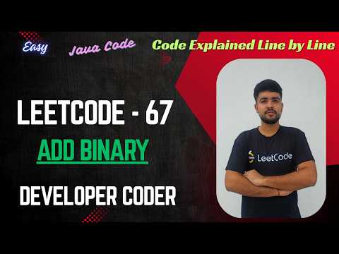 Add Binary | LeetCode 67 | Java Code | Developer Coder