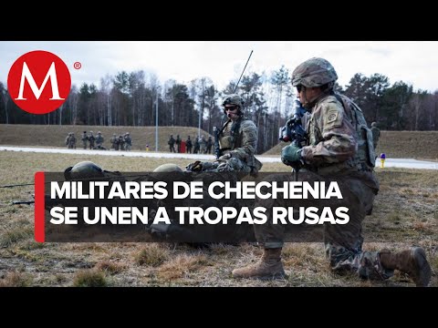 Militares de Chechenia se dirigen a Ucrania para apoyar a Rusia