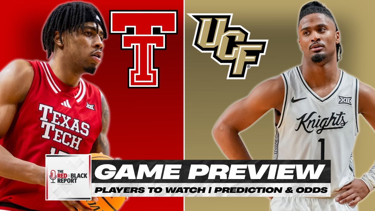#11 Предварительный обзор матча баскетбольной команды Texas Tech (MBB): против UCF | Игроки, кото...