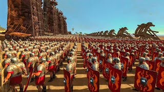 EPIC ROMAN SIEGE OF BABYLON - Total War ROME 2