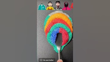 Squid Game mixing Guess the mixed color #squidgame2 #satisfying #sharkzhan2 #shortvideo