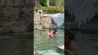 ☀️Pamukkale Fun Cleopatra Pool Hot -Summer Holiday 91💦 #summer #swimmingpool