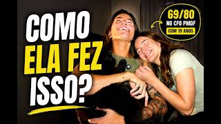 Minha irmã tirou 69 no CFO PMDF em menos de 2 meses de estudo