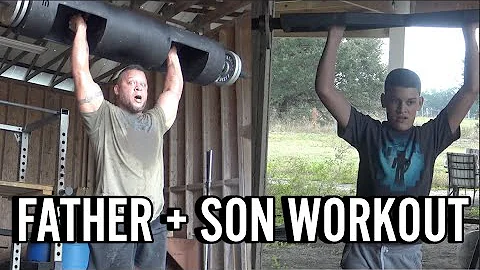 Density Workout with my Son
