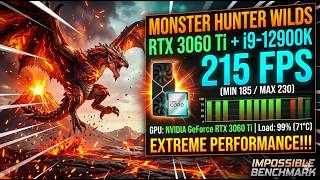 RTX 3060 Ti Test in Monster Hunter Wilds: Optimization & FPS Guide! 🎮