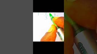 subtraction #tutorial #maths #subtractiontrick