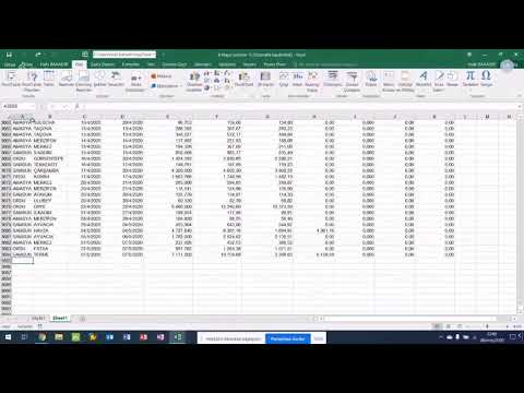 Microsoft Excel’de Pivot Table Kullanımı