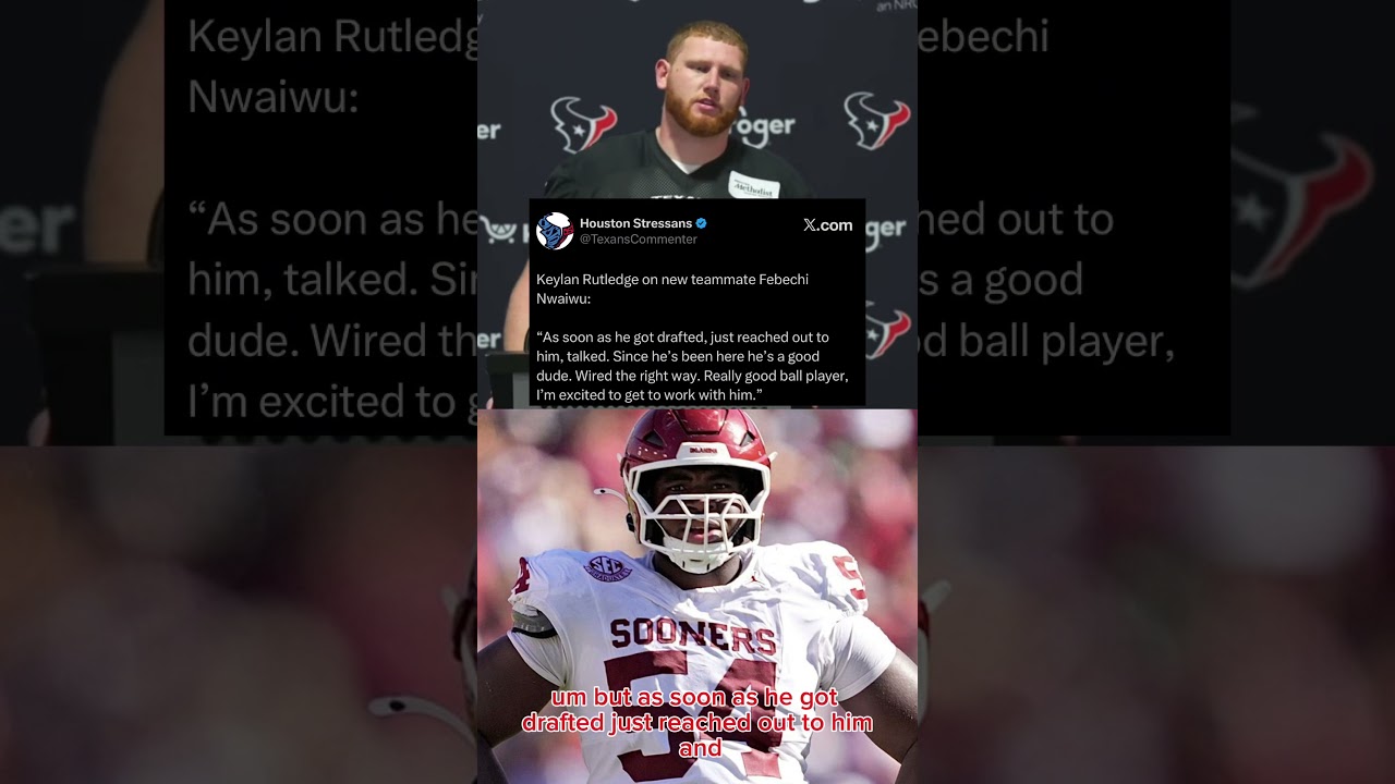 Keylan Rutledge on new teammate Febechi Nwaiwu: