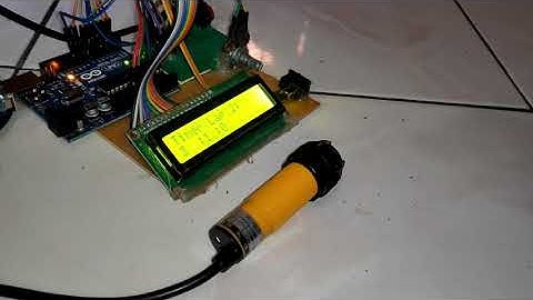 Alat Penghitung Lap Timer Berbasis Arduino dan Proximity Infrared Sensor