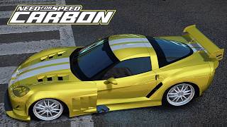 Need for Speed Carbon – Chevrolet Corvette Z06 | High Speed Street Racing & Cops