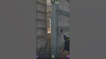 Self Pop Flash On BOX On Dust 2 #cs2 #shorts