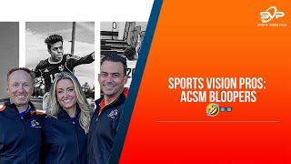 Sports Vision Pros Take on ACSM Atlanta - Bloopers #sports #sportsvision #sportsmedicine