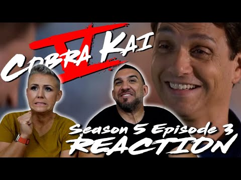 Cobra Kai Season 5 Episode 3 'Playing with Fire' REACTION!!