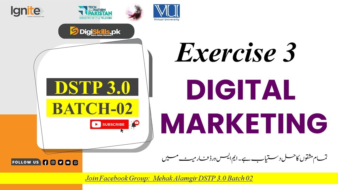 digital marketing exercise 3 dstp 3.0 batch 02
