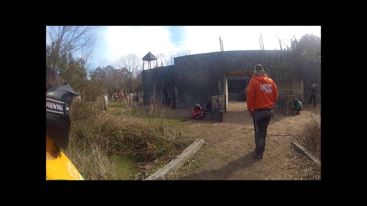 Paintball Charleston Castle (Curtis) YouTube