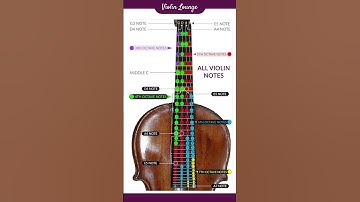 Thumbnail of All violin notes and octaves #shorts