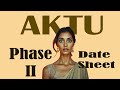 AKTU PHASE 2 EXAMS FROM-27 JUNE 2025 ii  First paper Maths II