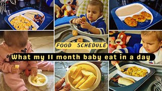 Full Day Meal Plan For 11 Month Baby | Healthy Weight Ganing Food  For Babies | Homemade baby Food |