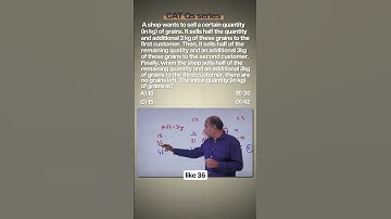 Day 14 of Solving Previous Year CAT Questions under 60 seconds EVERYDAY for 60 days by Arun Sharma!