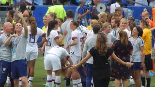 Tobin Heath/Christen Press Moments France 2019